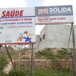 Obra da unidade de saúde do bairro Soledade entra em fase de conclusão - Fotos: Márcio Garcez