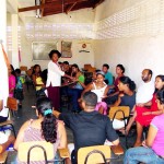 Curso de Agente de Limpeza foi encerrado hoje no conjunto Orlando Dantas - Fotos: Wellington Barreto