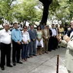 Prefeito destaca importância do amor à Pátria nas comemorações do Dia da Bandeira - Fotos: Márcio Dantas
