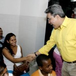 Prefeito inaugurou unidade de saúde na avenida Hermes Fontes - Fotos: Márcio Dantas