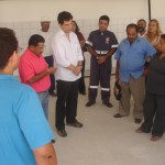 Secretário visita obras da área de saúde com conselheiros municipais de Saúde - Fotos: Ascom/SMS