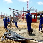 Obra do terminal de integração da zona Oeste será entregue até o final deste ano - Fotos: Wellington Barreto