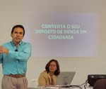 Campanha idealizada pelo CMDCA em defesa da cidadania conquista novos adeptos - Fotos: Silvio Rocha