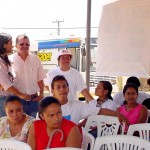 População do Santa Maria participa de projeto social realizado nesta sextafeira - Fotos: Wellington Barreto