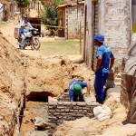Ruas do conjunto Padre Pedro recebem serviços de drenagem  - Fotos: Wellington Barreto