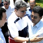 Prefeito Marcelo Déda participa do funeral do viceprefeito de São Cristóvão  - Fotos: Márcio Dantas