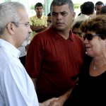 Prefeito Marcelo Déda participa do funeral do viceprefeito de São Cristóvão  - Fotos: Márcio Dantas