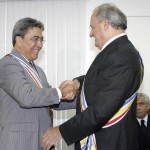 Prefeito condecora ministro Nelson Jobim com a GrãCruz do Mérito Serigy  - Fotos: Márcio Dantas