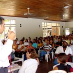 Fundat e Caixa Econômica Federal se reúnem com futuros locatários do condomínio Santa Fé - Fotos: Wellington Barreto