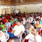 Fundat e Caixa Econômica Federal se reúnem com futuros locatários do condomínio Santa Fé - Fotos: Wellington Barreto