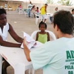 Defensores públicos realizam atividades na Escola Municipal Laonte Gama da Silva - Fotos: Walter Martins