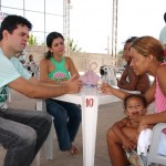 Defensores públicos realizam atividades na Escola Municipal Laonte Gama da Silva - Fotos: Walter Martins