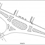 Circulação de pedestres e ciclistas na nova rótula da Coroa do Meio será priorizada - Desenho da nova rótula saindo da ponte