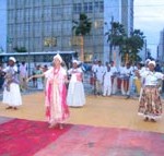 Mostra de Arte Social realiza apresentações na praça Fausto Cardoso - Fotos: Ascom/Semasc