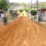 Ruas do conjunto Padre Pedro recebem serviços de terraplanagem e pavimentação - Fotos: Wellington Barreto