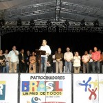 Prefeito Marcelo Déda participa da abertura oficial do Fasc - Fotos: Márcio Dantas