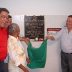 Comunidade do Santos Dumont satisfeita com a nova USF José Machado de Souza - Fotos: Ascom/SMS