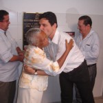 Comunidade do Santos Dumont satisfeita com a nova USF José Machado de Souza - Fotos: Ascom/SMS