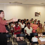 Prefeitura organiza palestra para os servidores sobre a Aids e Gestão Pessoal de Saúde - Fotos: Wellington Barreto