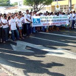 Caminhada marca o Dia Mundial de Luta contra a Aids em Aracaju - Fotos: Márcio Garcez