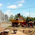 Nova rótula da Coroa do Meio irá garantir mais segurança para motoristas e pedestres - Fotos: Wellington Barreto