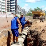 Nova rótula da Coroa do Meio irá garantir mais segurança para motoristas e pedestres - Fotos: Wellington Barreto