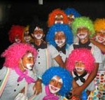 Semasc leva adolescentes para apresentação de espetáculos em praça pública - Grupo de atores do Peti