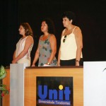 Educadores e técnicos da Semed participaram do Seminário de Conclusão do Programa Horas de Estudo  - Abertura do seminário na Unit