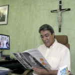 Prefeito recebe em audiência equipe da nova revista Imaginese  - Fotos: Márcio Garcez