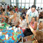 Centenas de idosos assistidos pela Saúde Municipal participaram do II Baile de Primavera - Fotos: Silvio Rocha