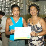 Fundat entrega certificados de cursos na unidade produtiva do Jardim Esperança - Fotos: Silvio Rocha