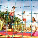 Jovens atendidos pelo Peti participam de festa de Natal no Jardim Esperança - Fotos: Silvio Rocha