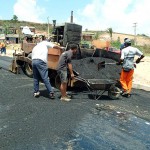 Prefeitura investe no recapeamento asfáltico do conjunto Padre Pedro - Fotos: Márcio Garcez