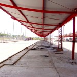 Obra do terminal zona Oeste entra em fase de conclusão - Fotos: Wellington Barreto