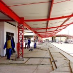 Obra do terminal zona Oeste entra em fase de conclusão - Fotos: Wellington Barreto