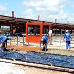 Obra do terminal zona Oeste entra em fase de conclusão - Fotos: Wellington Barreto
