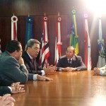 Prefeito Marcelo Déda visita o Tribunal de Contas e destaca a importância da Côrte - Fotos: Márcio Garcez