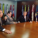 Prefeito Marcelo Déda visita o Tribunal de Contas e destaca a importância da Côrte - Fotos: Márcio Garcez