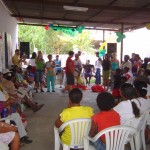 Parceria entre Fundat e Semasc possibilita festa de confraternização para idosos do Santa Maria - Fotos: Ascom/Fundat