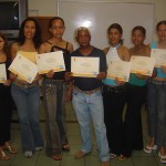 Prefeitura capacita turma de jovens no curso de recepcionista de consultório e clínica - Fotos: Ascom/Fundat