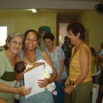 Mulheres gestantes e com recémnascidos concluem curso de cabeleireiro - Fotos: Ascom/Fundat