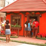 Casinha do Papai Noel no Centro da cidade faz a alegria da criançada - Fotos: Edinah Mary