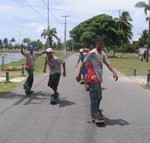 Jovens atendidos pela Semasc recebem aula de cidadania e de preservação ambiental  - Fotos: Ascom/Semasc