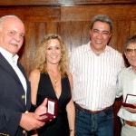 Prefeito homenageia Carlos Brito e Carlos Pinna com medalhas dos 150 anos de Aracaju - Fotos: Márcio Dantas