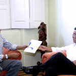 Prefeito recebe em audiência o presidente do Sebrae nacional  - Fotos: Márcio Dantas