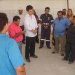 Conselho Municipal de Saúde destaca avanços da participação popular no Sistema de Saúde Pública de Aracaju - Conselheiros visitam obras da SMS