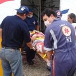 Samu 192 Aracaju realiza simulação de acidente na área do PréCaju - Foto: Ascom/SMS