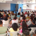 Saúde Municipal capacita profissionais administrativos para qualificação do trabalho de atendimento ao público - Fotos: Ascom/SMS