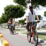 Aracaju conta com moderno e seguro sistema de ciclovias - Fotos: Wellington Barreto