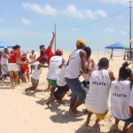 Portadores de Necessidades Especiais participam de atividades esportivas no Projeto Verão - Fotos: Wellington Barreto